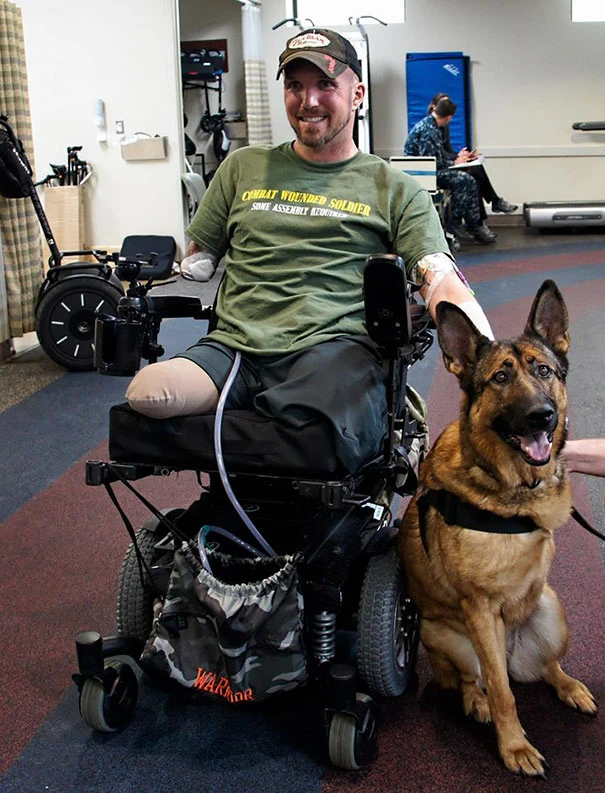 Vet w Service Dog